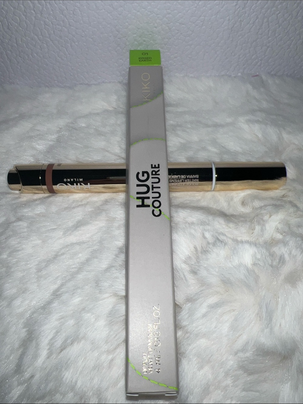 Kiko Milano Hug Couture Lip Puff Velvet Lip Mousse in Kissed Earth